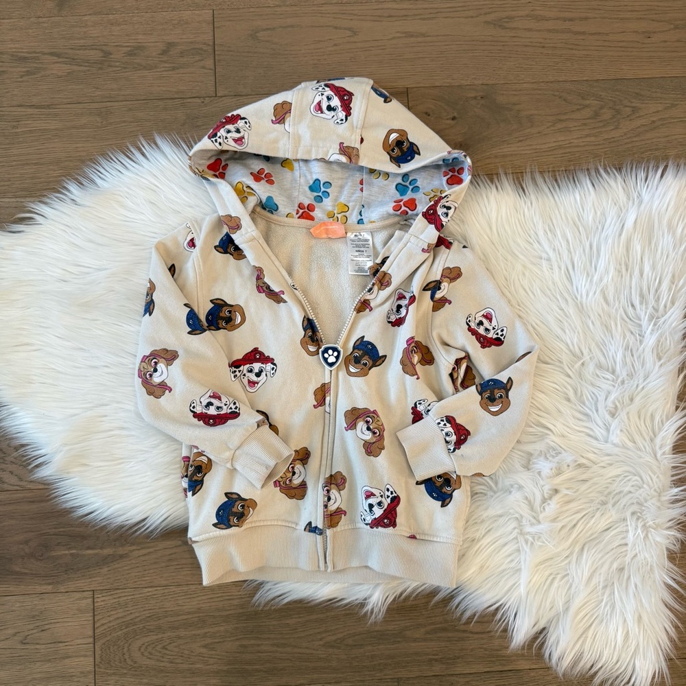 Paw Patrol Cream Hoodie